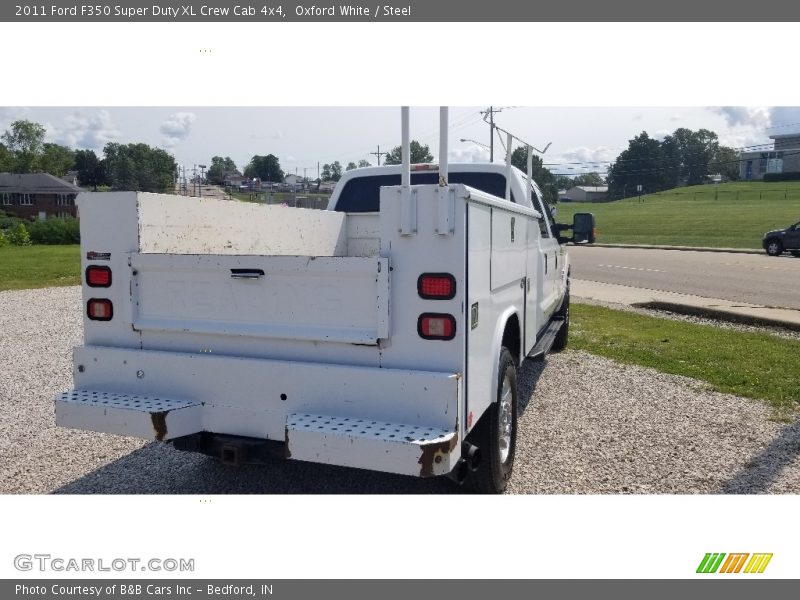 Oxford White / Steel 2011 Ford F350 Super Duty XL Crew Cab 4x4