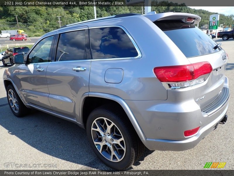 Billet Silver Metallic / Black 2021 Jeep Grand Cherokee Overland 4x4