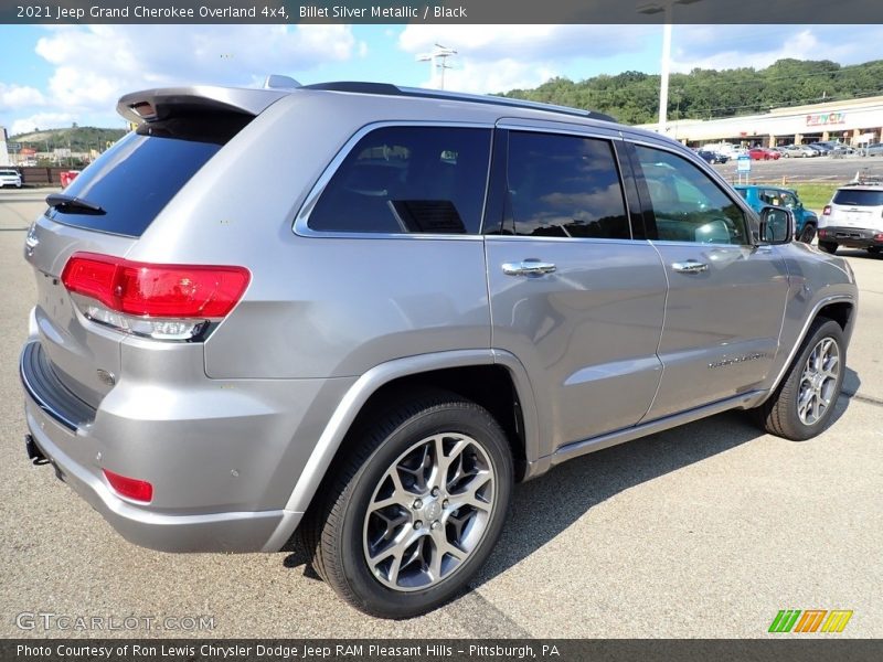 Billet Silver Metallic / Black 2021 Jeep Grand Cherokee Overland 4x4