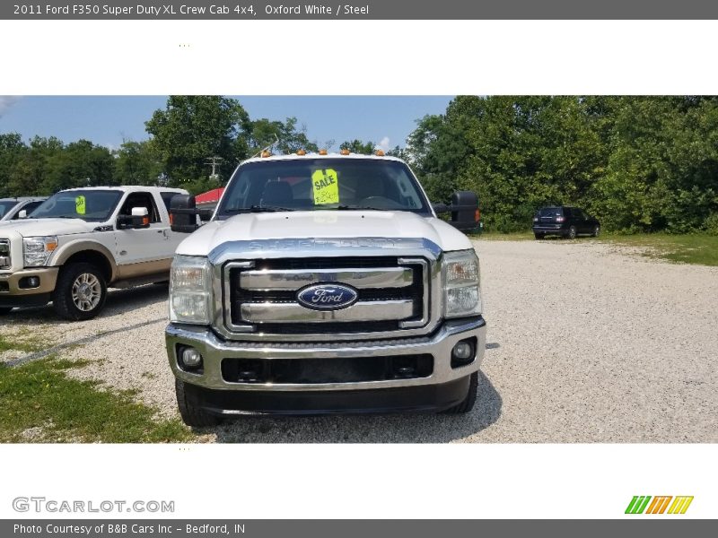 Oxford White / Steel 2011 Ford F350 Super Duty XL Crew Cab 4x4