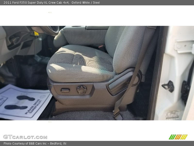 Oxford White / Steel 2011 Ford F350 Super Duty XL Crew Cab 4x4