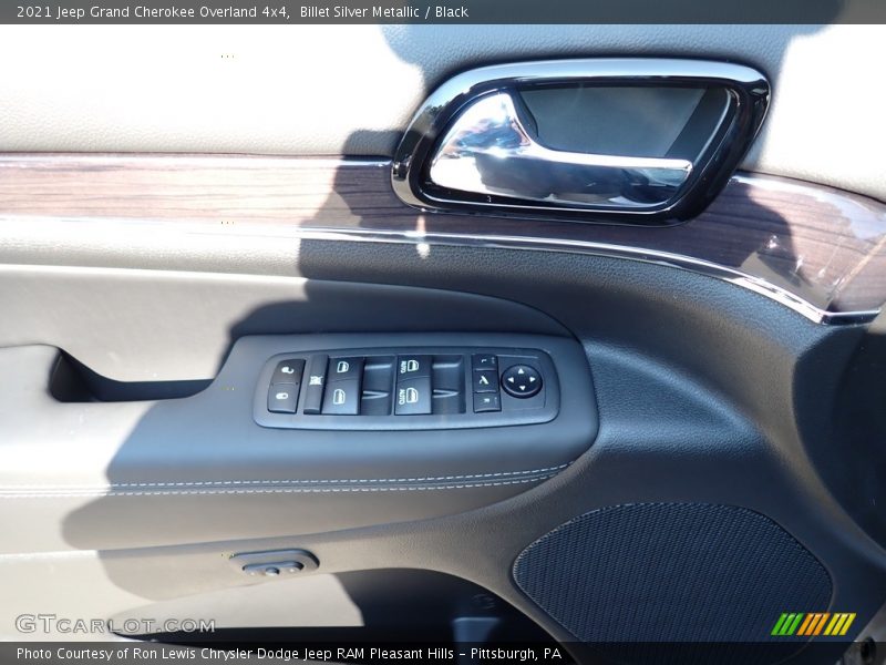 Billet Silver Metallic / Black 2021 Jeep Grand Cherokee Overland 4x4