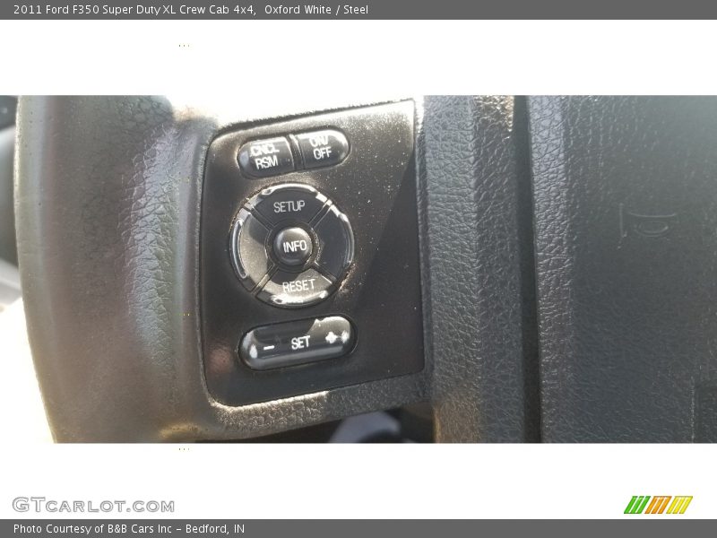 Oxford White / Steel 2011 Ford F350 Super Duty XL Crew Cab 4x4
