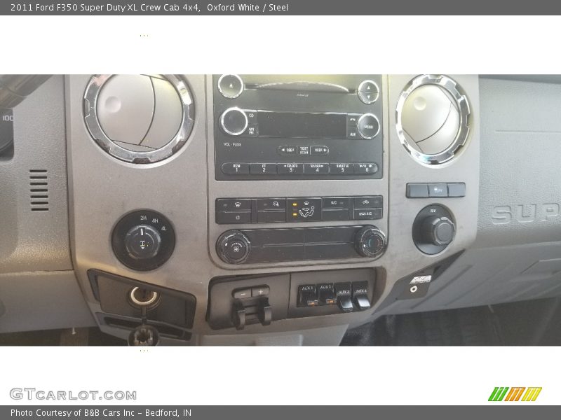 Oxford White / Steel 2011 Ford F350 Super Duty XL Crew Cab 4x4