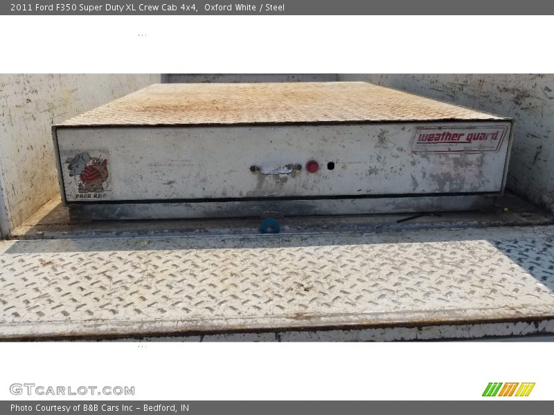 Oxford White / Steel 2011 Ford F350 Super Duty XL Crew Cab 4x4