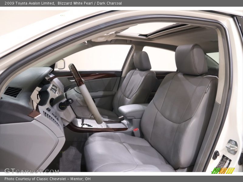 Blizzard White Pearl / Dark Charcoal 2009 Toyota Avalon Limited