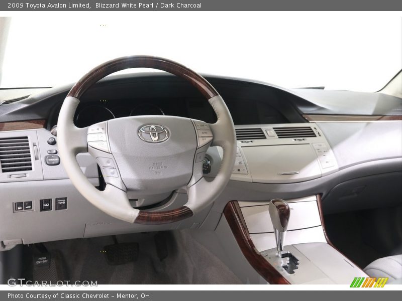 Blizzard White Pearl / Dark Charcoal 2009 Toyota Avalon Limited