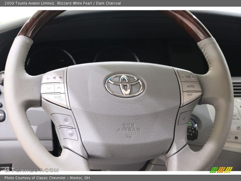 Blizzard White Pearl / Dark Charcoal 2009 Toyota Avalon Limited