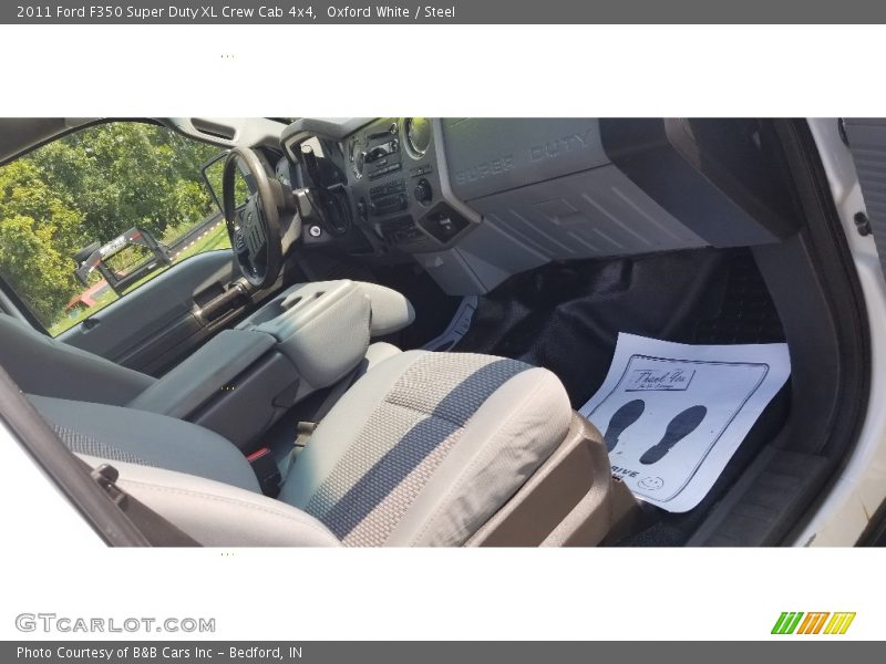 Oxford White / Steel 2011 Ford F350 Super Duty XL Crew Cab 4x4