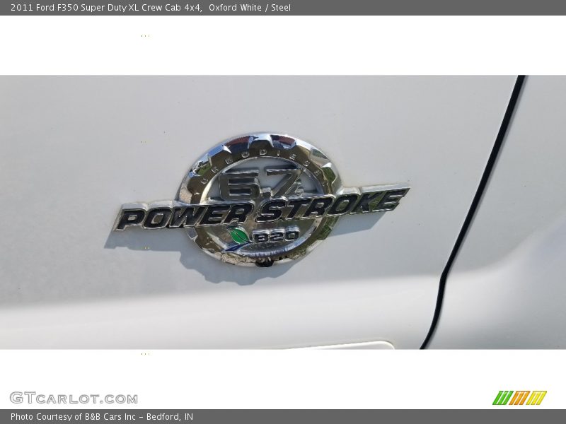 Oxford White / Steel 2011 Ford F350 Super Duty XL Crew Cab 4x4