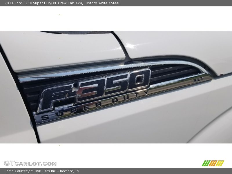 Oxford White / Steel 2011 Ford F350 Super Duty XL Crew Cab 4x4