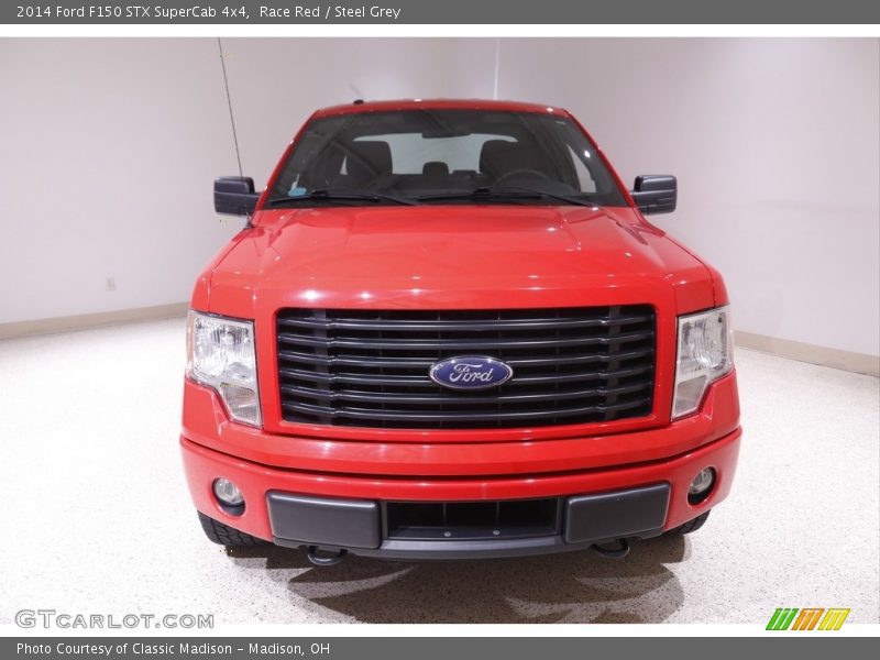 Race Red / Steel Grey 2014 Ford F150 STX SuperCab 4x4