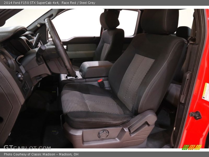 Race Red / Steel Grey 2014 Ford F150 STX SuperCab 4x4