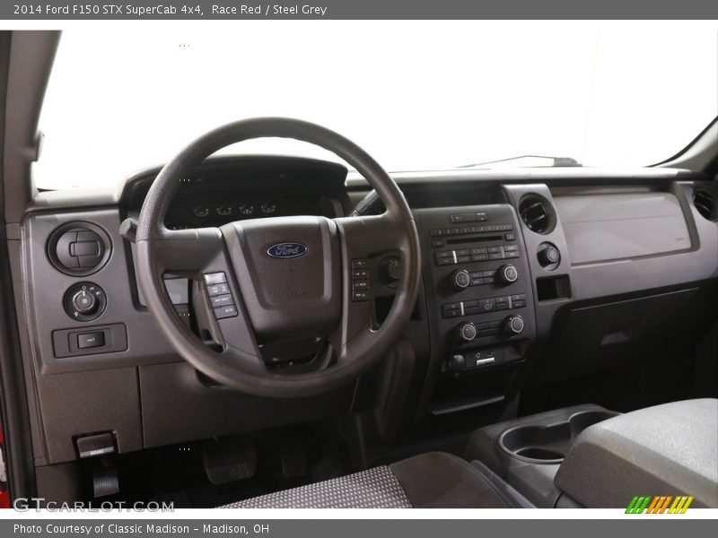 Race Red / Steel Grey 2014 Ford F150 STX SuperCab 4x4