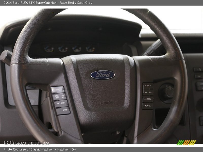 Race Red / Steel Grey 2014 Ford F150 STX SuperCab 4x4