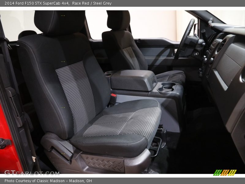 Race Red / Steel Grey 2014 Ford F150 STX SuperCab 4x4
