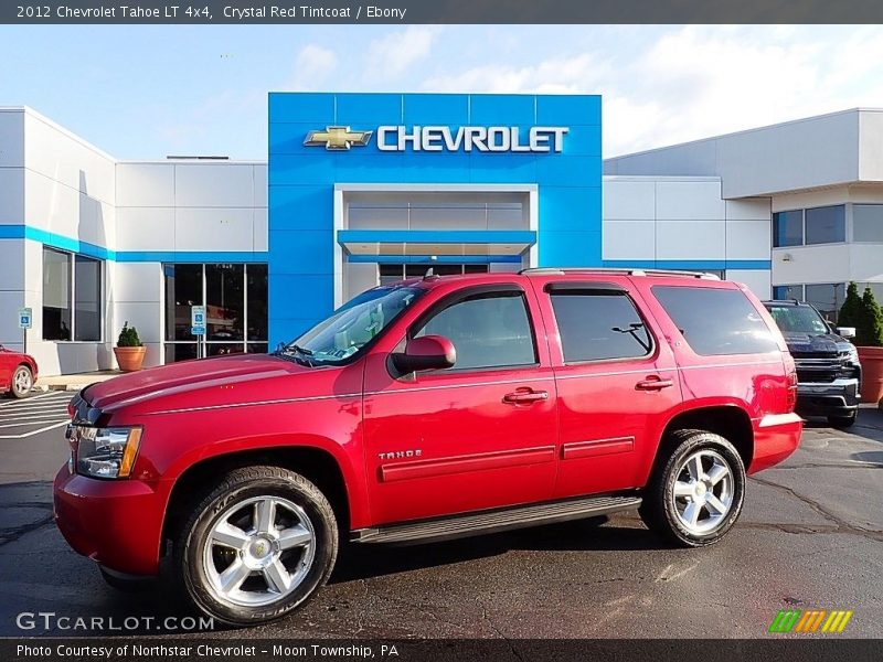 Crystal Red Tintcoat / Ebony 2012 Chevrolet Tahoe LT 4x4