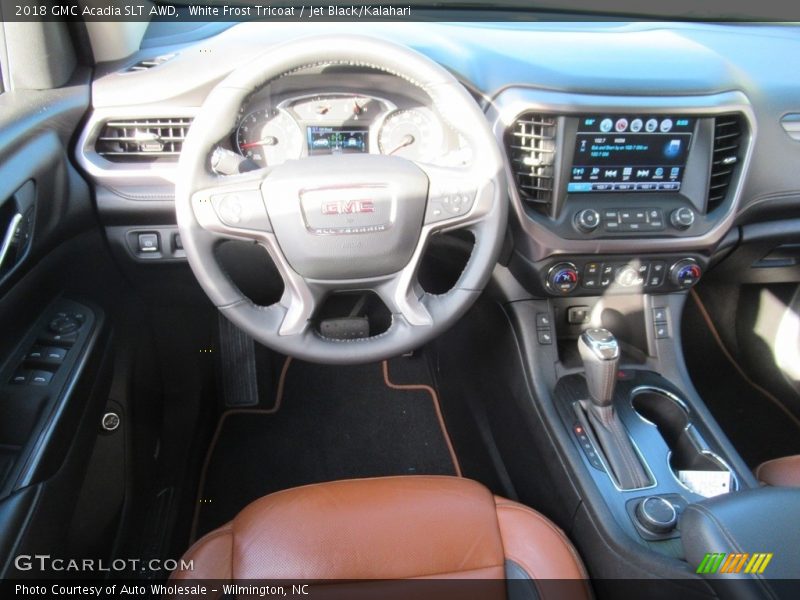Dashboard of 2018 Acadia SLT AWD