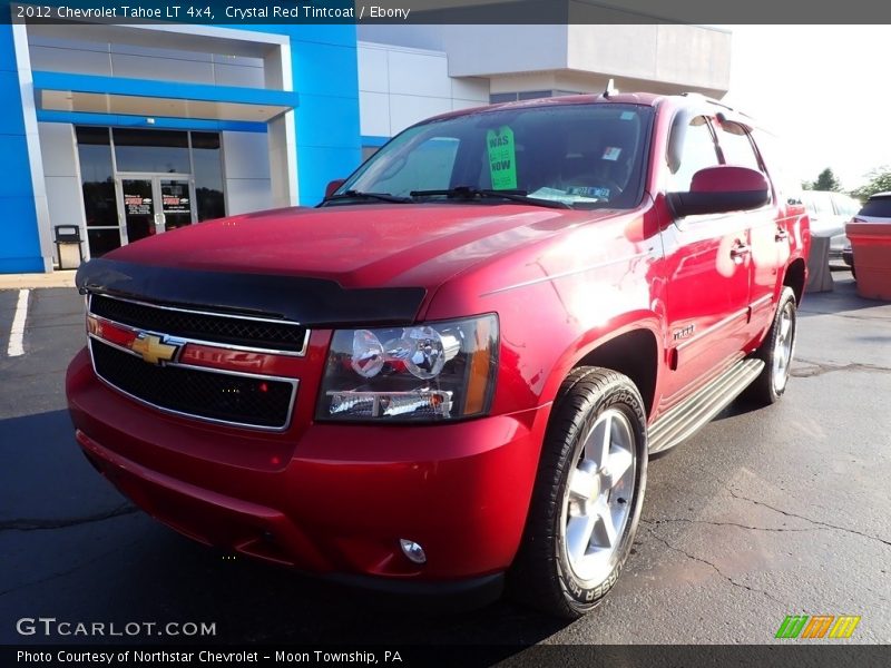Crystal Red Tintcoat / Ebony 2012 Chevrolet Tahoe LT 4x4