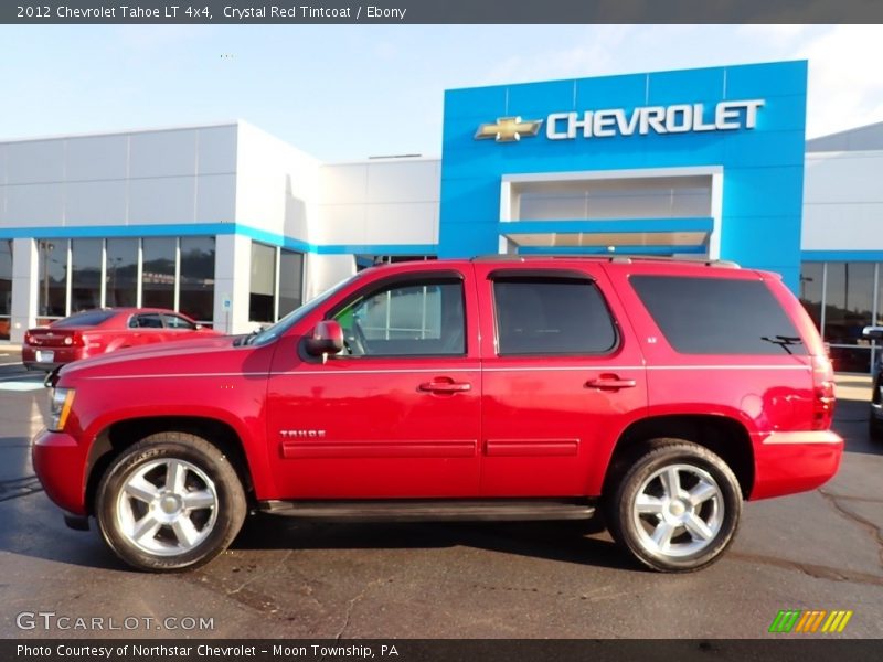 Crystal Red Tintcoat / Ebony 2012 Chevrolet Tahoe LT 4x4