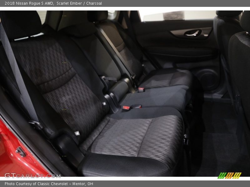 Scarlet Ember / Charcoal 2018 Nissan Rogue S AWD