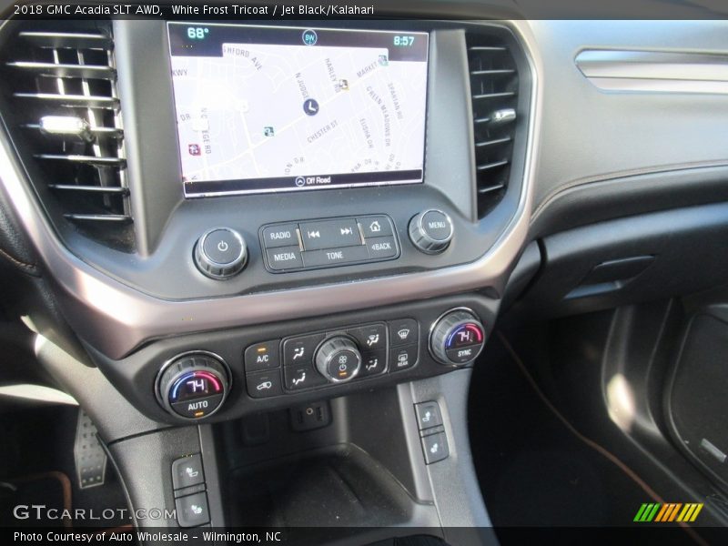 Controls of 2018 Acadia SLT AWD