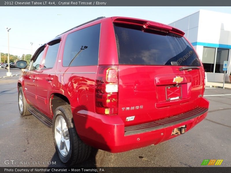 Crystal Red Tintcoat / Ebony 2012 Chevrolet Tahoe LT 4x4