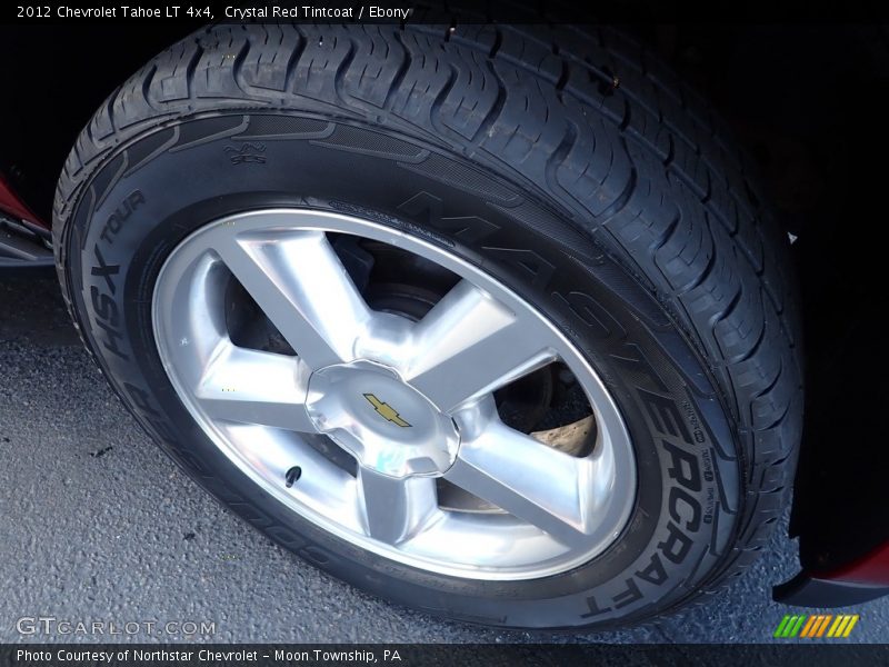 Crystal Red Tintcoat / Ebony 2012 Chevrolet Tahoe LT 4x4