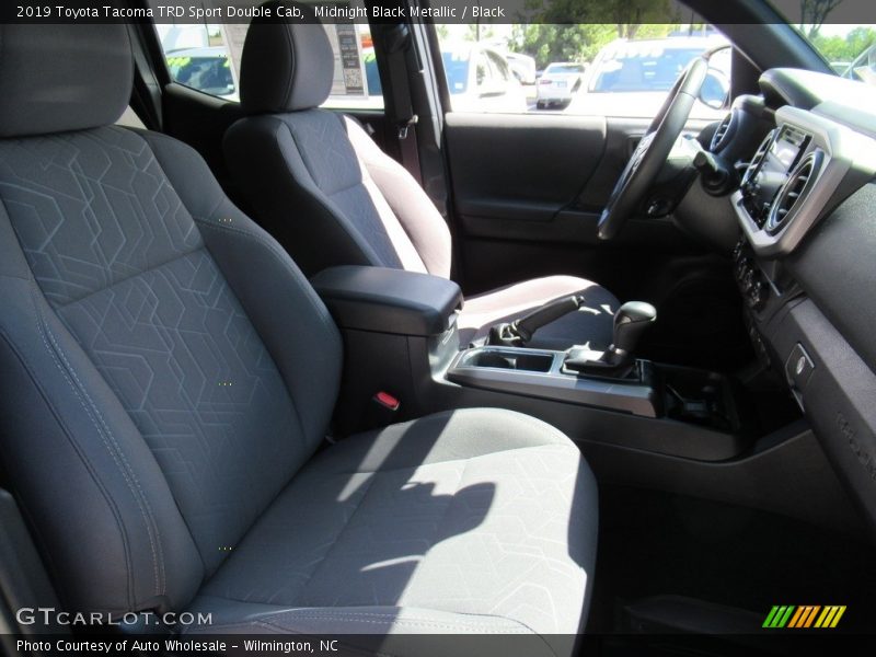 Midnight Black Metallic / Black 2019 Toyota Tacoma TRD Sport Double Cab
