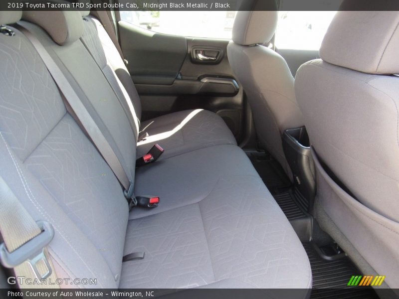 Midnight Black Metallic / Black 2019 Toyota Tacoma TRD Sport Double Cab
