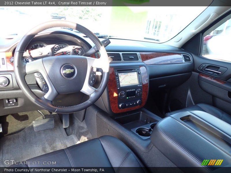 Crystal Red Tintcoat / Ebony 2012 Chevrolet Tahoe LT 4x4