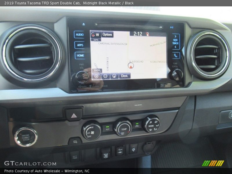 Midnight Black Metallic / Black 2019 Toyota Tacoma TRD Sport Double Cab