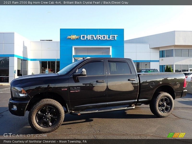  2015 2500 Big Horn Crew Cab 4x4 Brilliant Black Crystal Pearl
