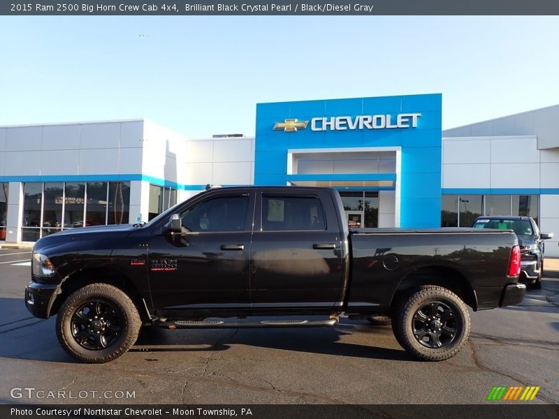  2015 2500 Big Horn Crew Cab 4x4 Brilliant Black Crystal Pearl