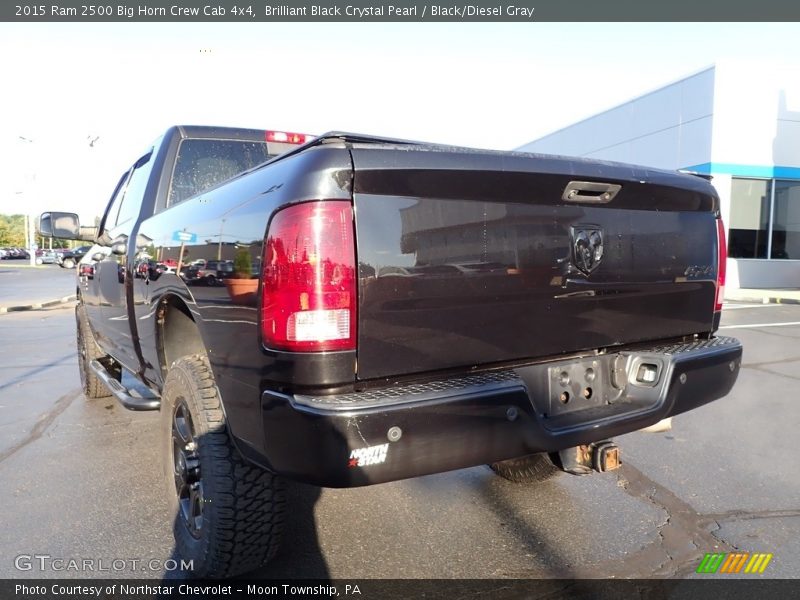 Brilliant Black Crystal Pearl / Black/Diesel Gray 2015 Ram 2500 Big Horn Crew Cab 4x4
