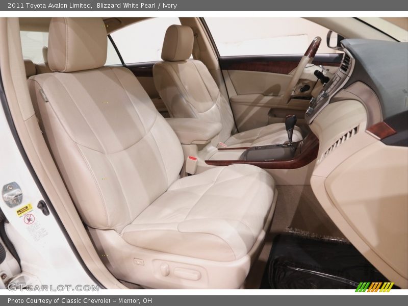 Blizzard White Pearl / Ivory 2011 Toyota Avalon Limited