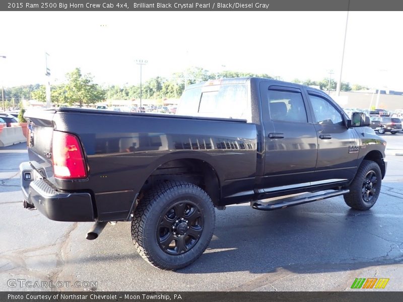 Brilliant Black Crystal Pearl / Black/Diesel Gray 2015 Ram 2500 Big Horn Crew Cab 4x4