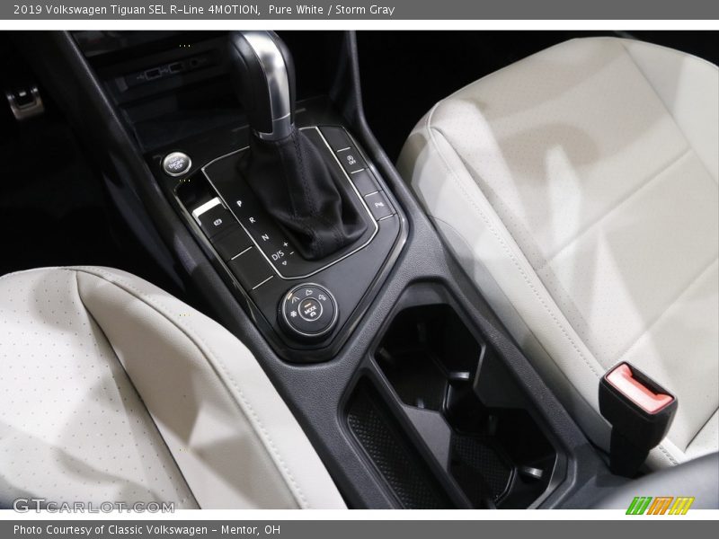 Pure White / Storm Gray 2019 Volkswagen Tiguan SEL R-Line 4MOTION