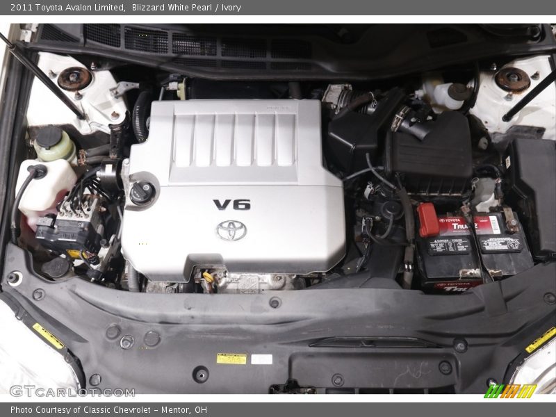 Blizzard White Pearl / Ivory 2011 Toyota Avalon Limited
