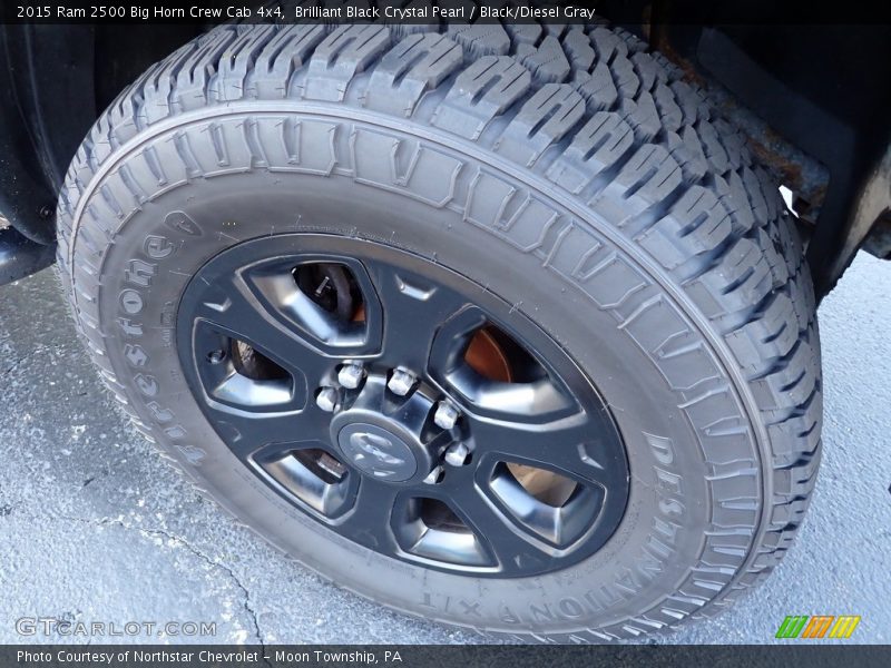  2015 2500 Big Horn Crew Cab 4x4 Wheel