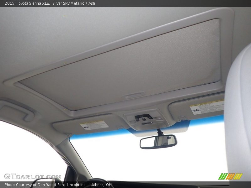 Silver Sky Metallic / Ash 2015 Toyota Sienna XLE