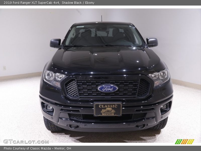Shadow Black / Ebony 2019 Ford Ranger XLT SuperCab 4x4