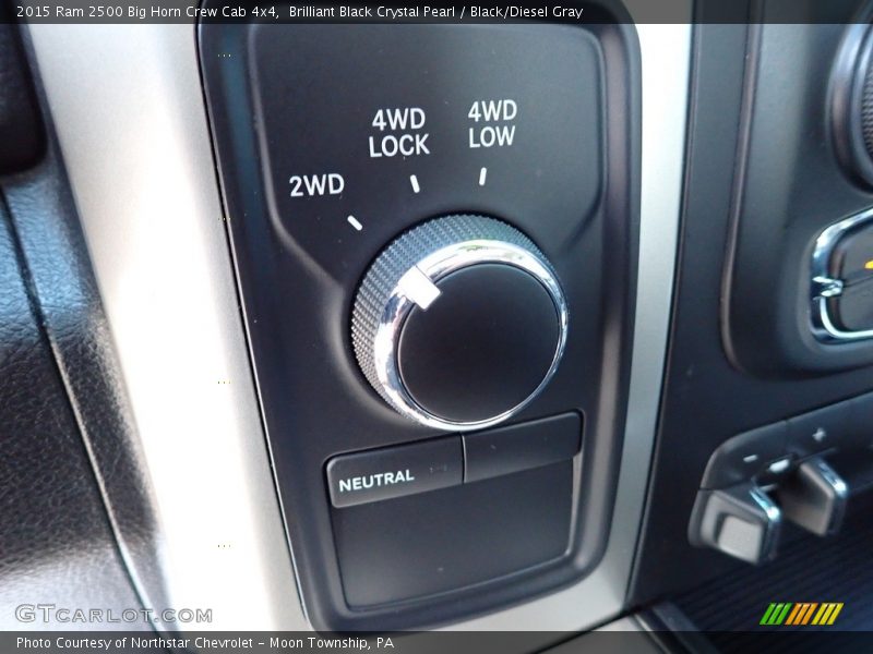 Controls of 2015 2500 Big Horn Crew Cab 4x4