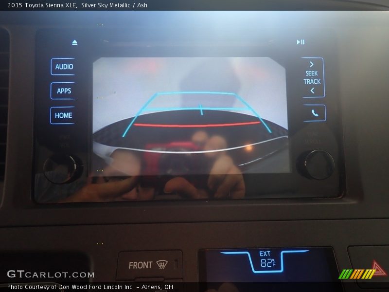 Silver Sky Metallic / Ash 2015 Toyota Sienna XLE