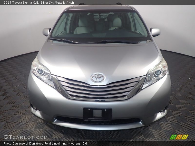 Silver Sky Metallic / Ash 2015 Toyota Sienna XLE
