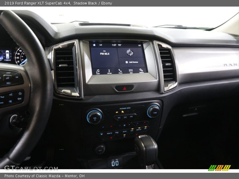 Shadow Black / Ebony 2019 Ford Ranger XLT SuperCab 4x4