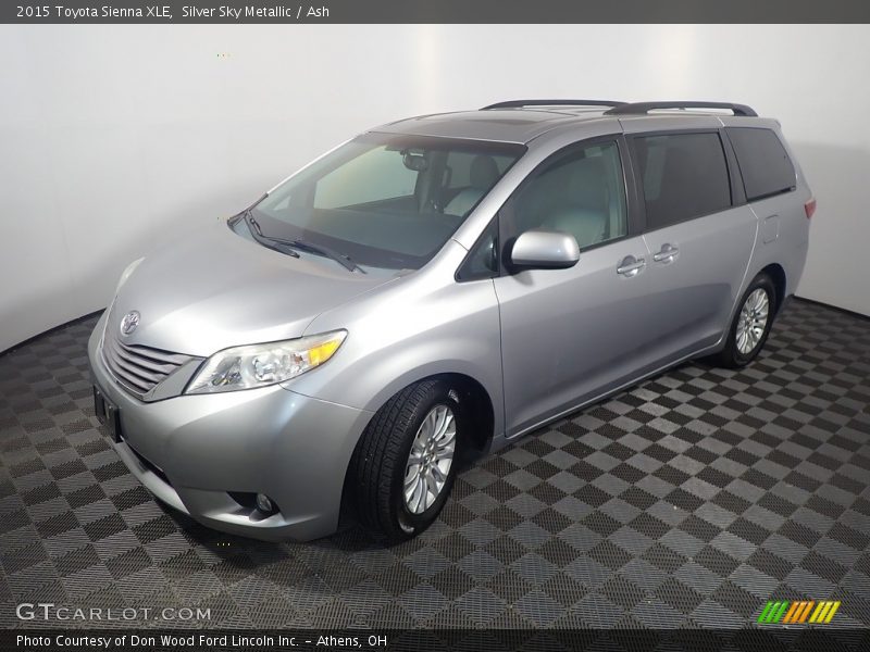 Silver Sky Metallic / Ash 2015 Toyota Sienna XLE
