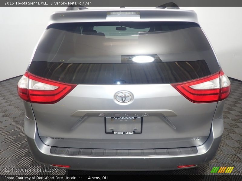 Silver Sky Metallic / Ash 2015 Toyota Sienna XLE