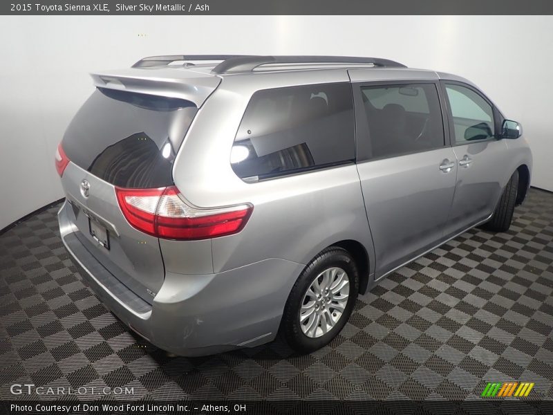 Silver Sky Metallic / Ash 2015 Toyota Sienna XLE