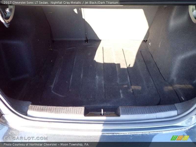 Nightfall Gray Metallic / Jet Black/Dark Titanium 2017 Chevrolet Sonic LT Sedan